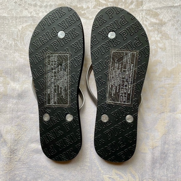 PINK Victoria’s Secret Flip Flops - Picture 2 of 9